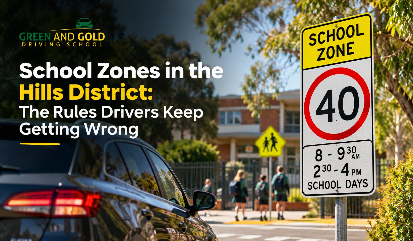 School Zones in the Hills District: Rules Drivers Get Wrong